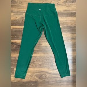 Lululemon Align Leggings Emerald Green